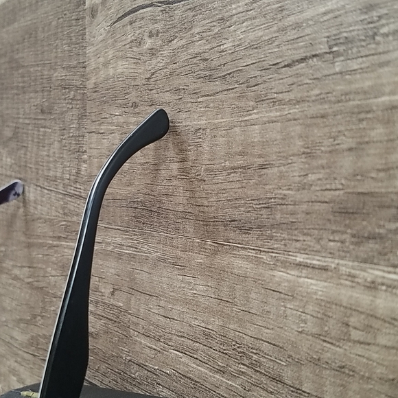 Ray Ban Thick Black Lensed Matte Black Camouflage Texture Unisex Eyeglasses - Picture 7 of 10